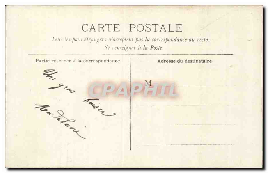 Fantaisie - Enfant - Small child with wheelbarrow and metal bucket - CPA  — Rückseite