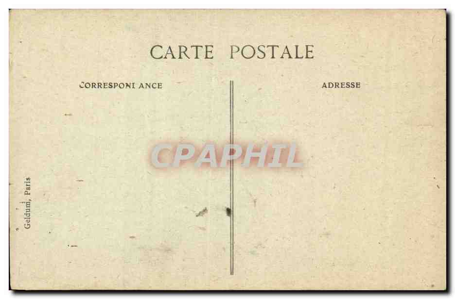 Fantaisie - Femme - Cabaret - danseuse - fashion - mode - CPA — Achterkant