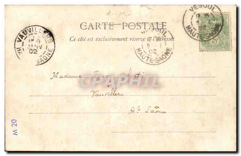 Fantaisie - Homme - La Question du Transvaal - Humour - - CPA  — Verso