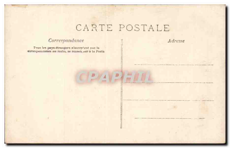 Fantaisie - Couple - Poisson d'Avril - Fete - April 1 - CPA  — Rückseite