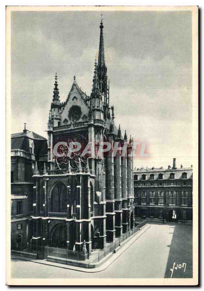 Paris - 1 - La Sainte Chapelle - CPA 
