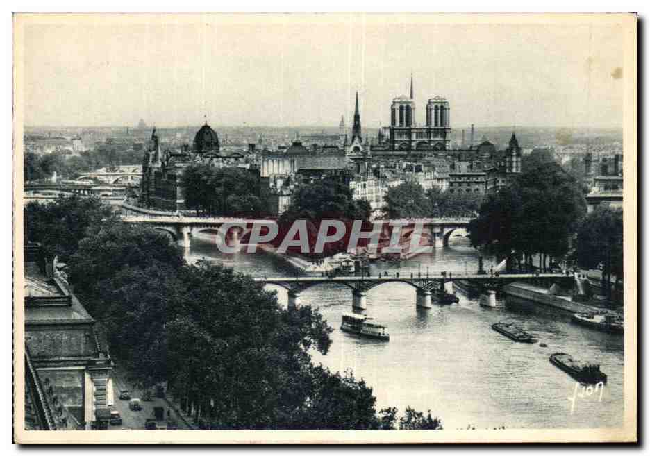 Paris - 4 - La Cite - Notre Dame - CPA 