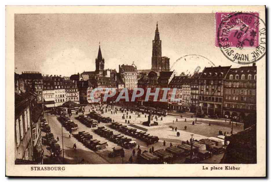 Strasbourg - Strassburg - La Place Kleber - CPA 