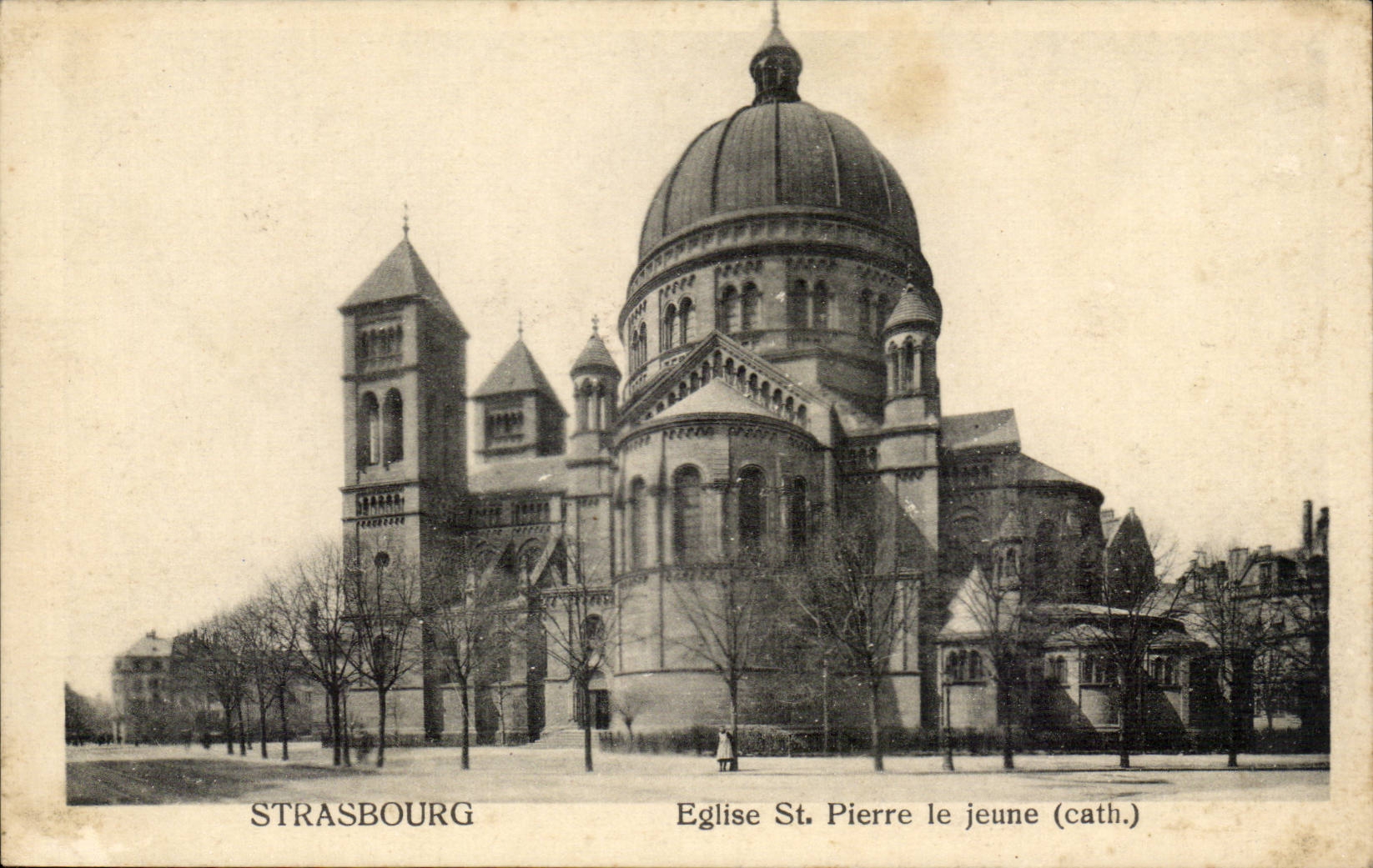 Strasbourg - Strassburg - Eglise Saint Pierre le Jeune - CPA 