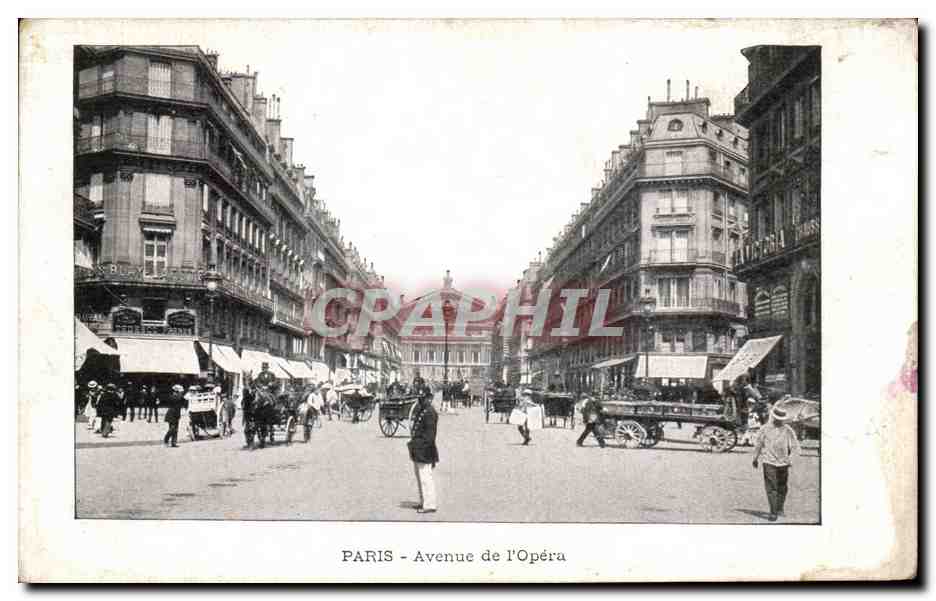 Paris - 9 - Avenue de l'Opera CPA 
