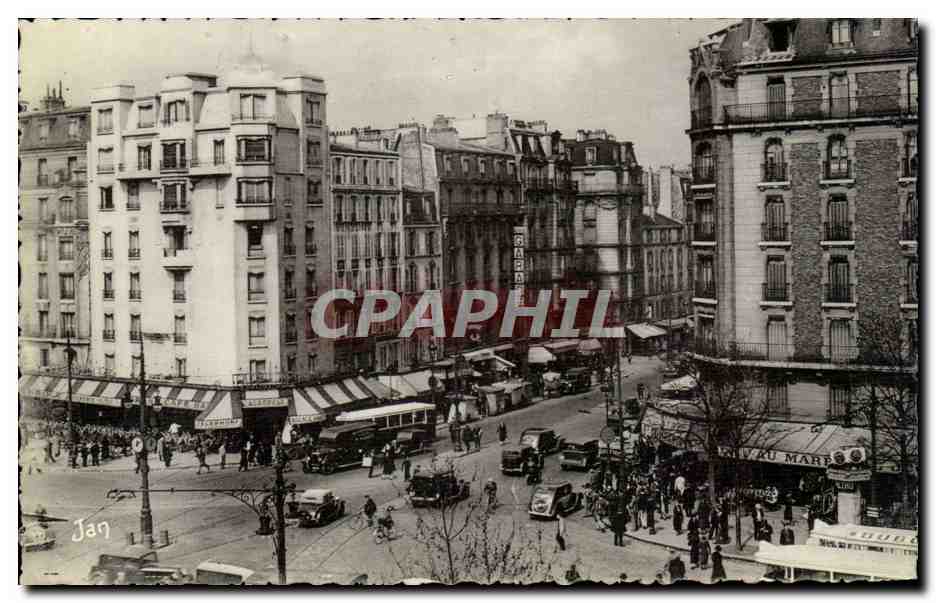 Paris - 14 - Porte d'Orleans et l'Avenue - CPA 