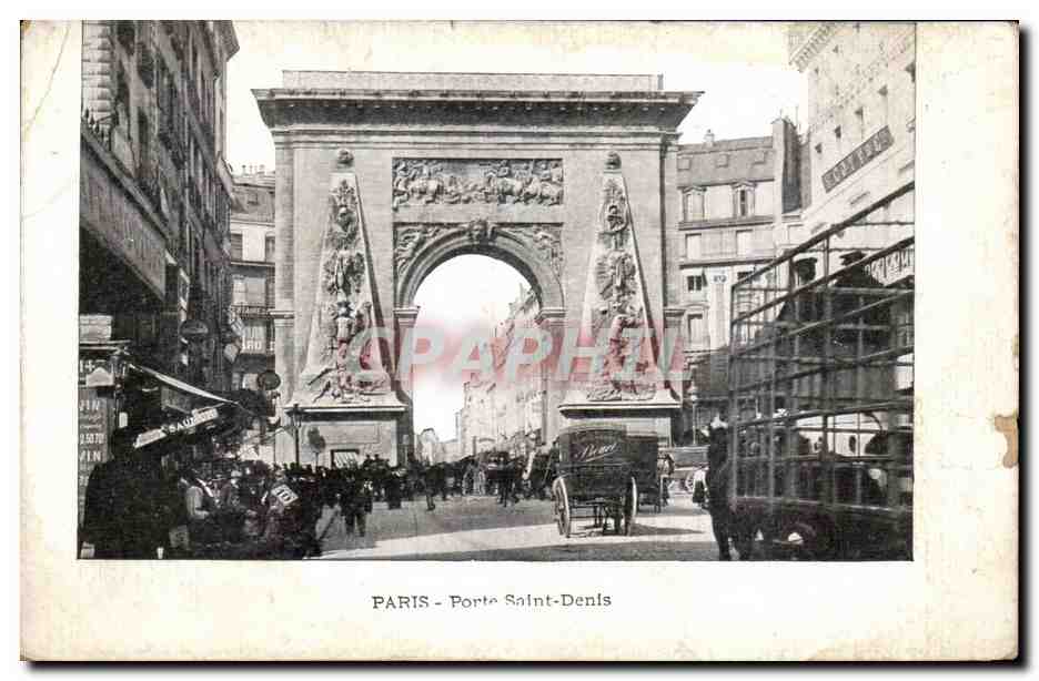 Paris - 10 - Porte Saint Denis - CPA 
