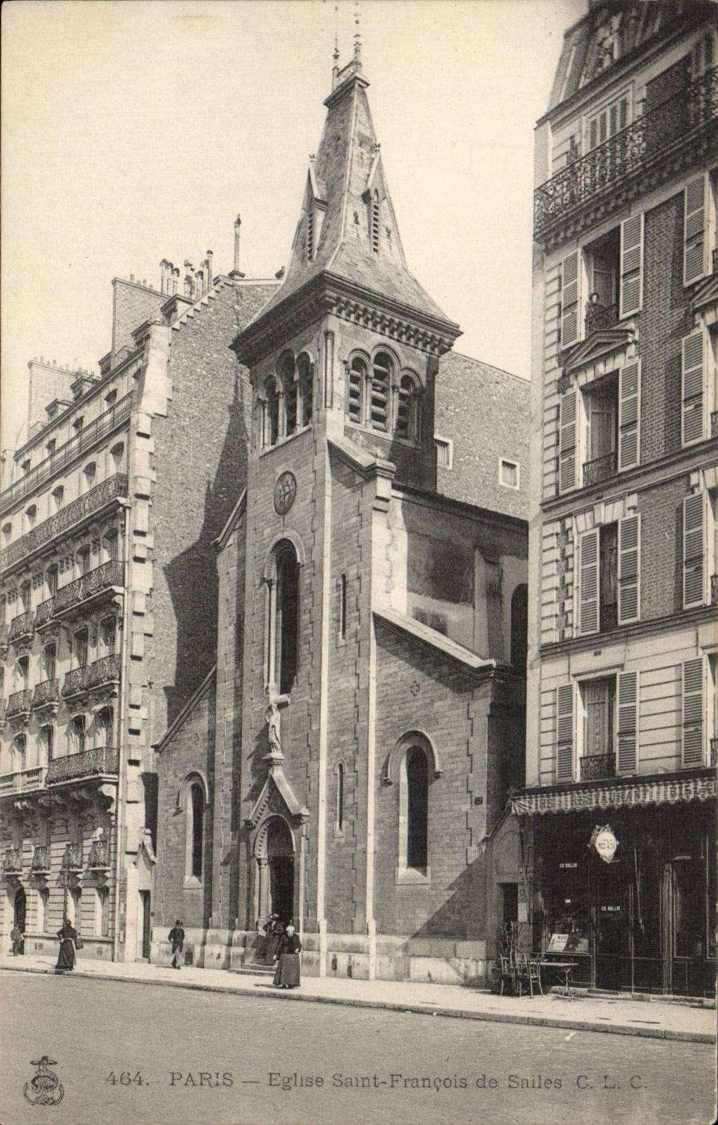 Paris - 7 - Eglise Saint Francois - CPA 