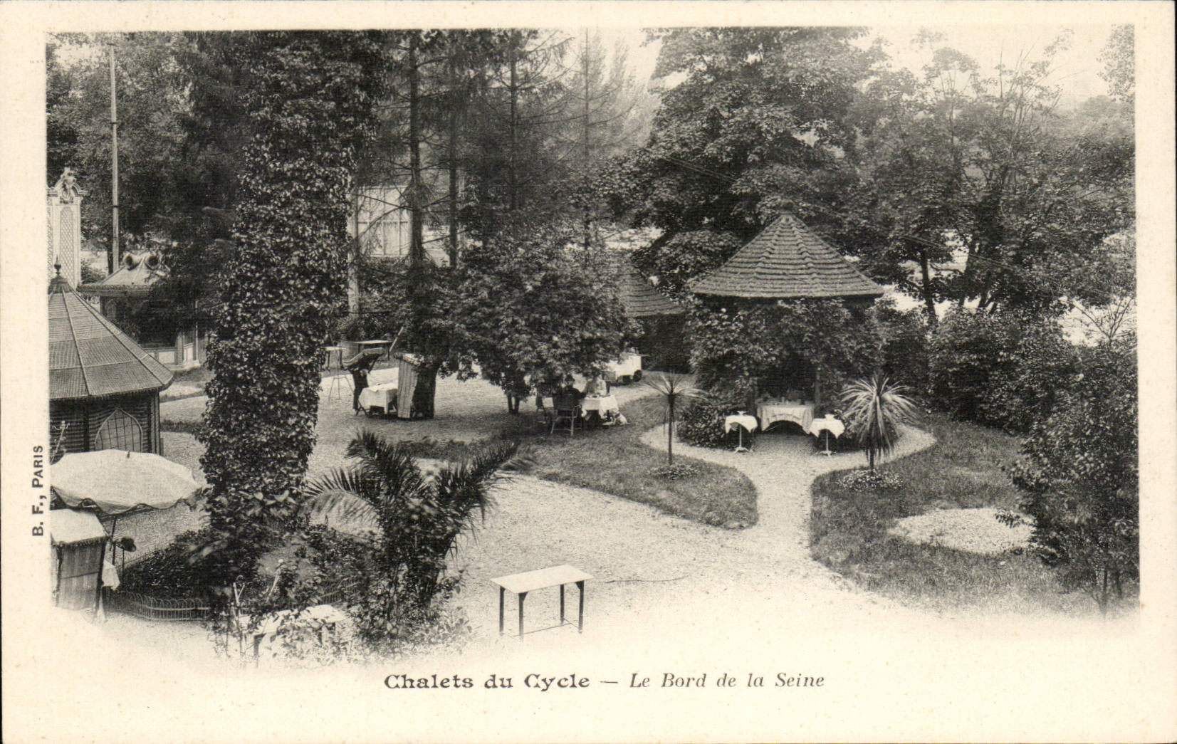 Paris - 10 - Chalets du Cycle - Le Bord de la Seine - CPA 