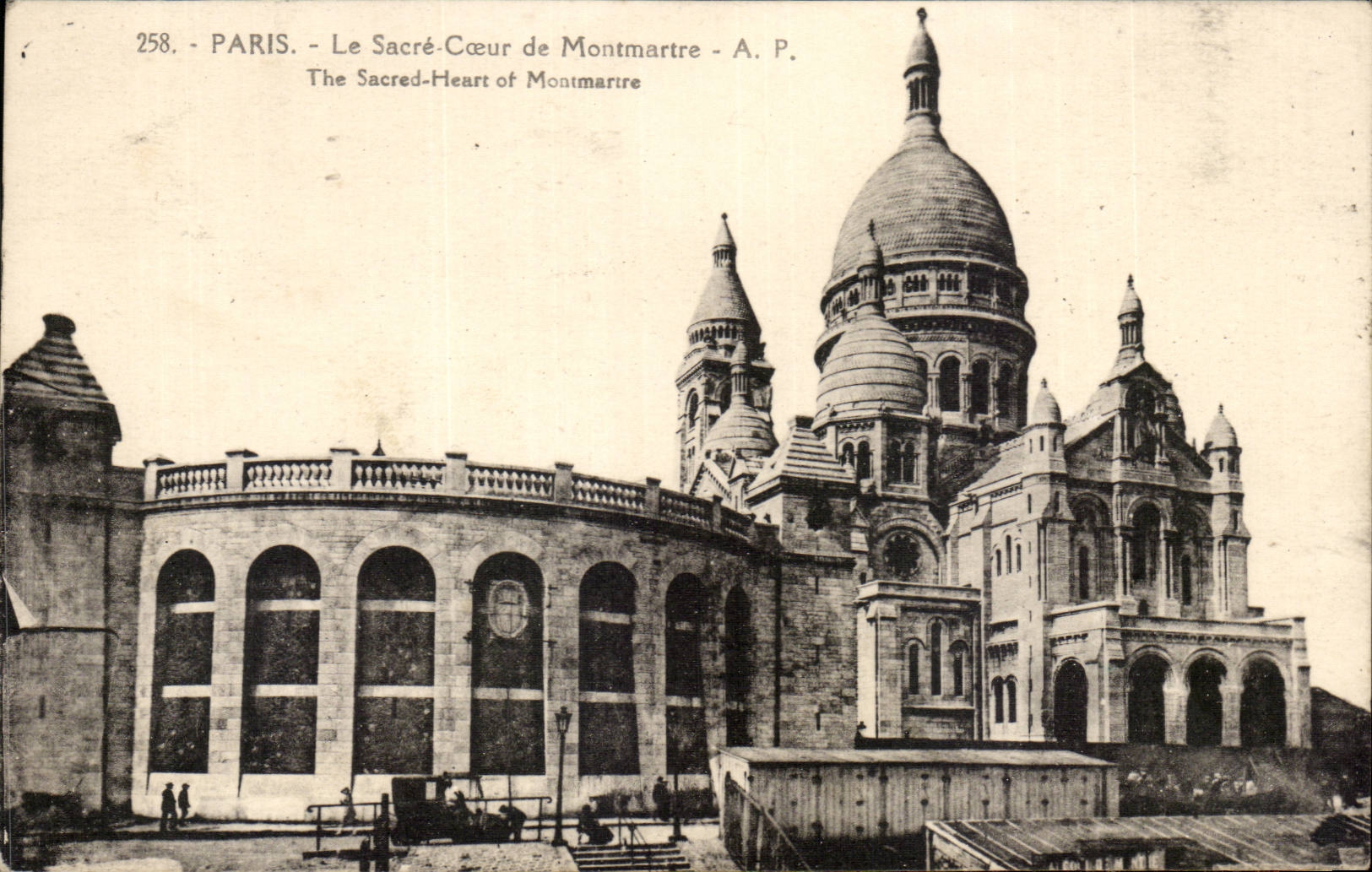 Paris - 18 - Vue Panoramique du Sacre Coeur - Montmartre CPA 
