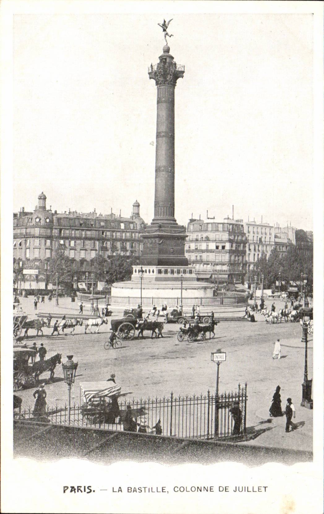 Paris - 10 - La Bastille - CPA 