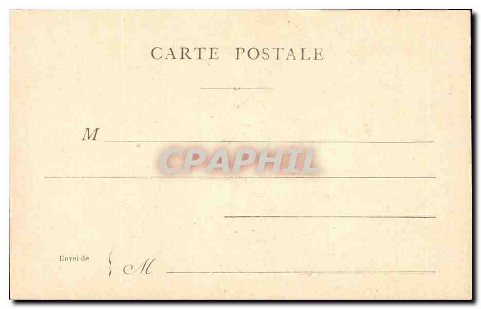 Paris - 10 - La Bastille - CPA  — Verso
