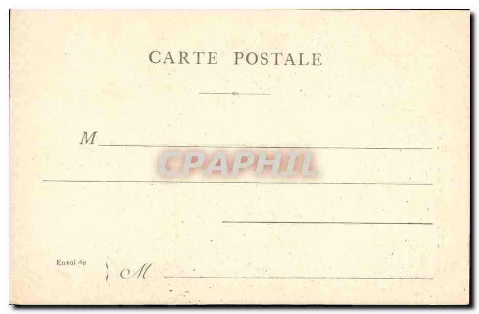 Paris - 1 - Le Pavillon de Flore - Le Louvre - - CPA  — Verso