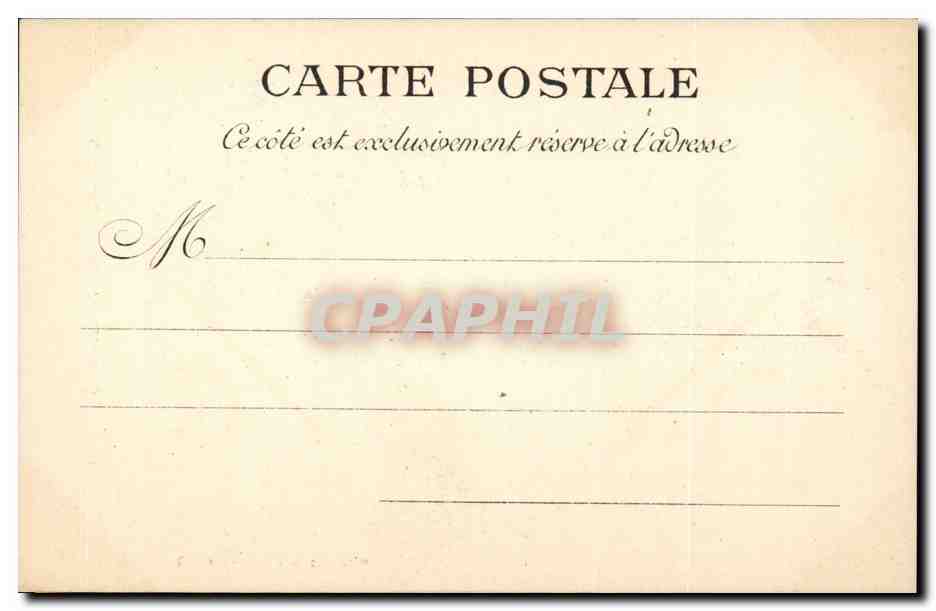 Paris - 1 - Quand Meme! - Place du Carrousel - CPA  — Verso