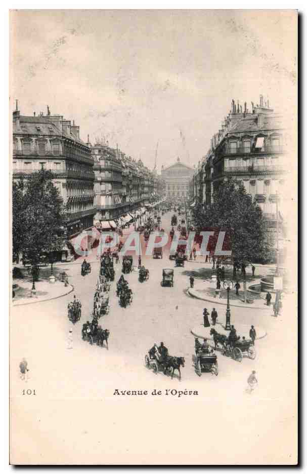 Paris - 9 - Avenue de l'Opera - CPA 