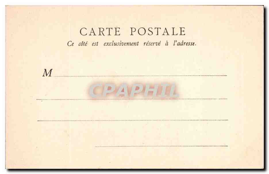 Paris - 9 - Avenue de l'Opera - CPA  — Rückseite