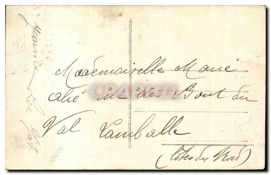 Fantaisie - Enfant - Bonne Fete - Beautiful little girl - CPA  — Verso