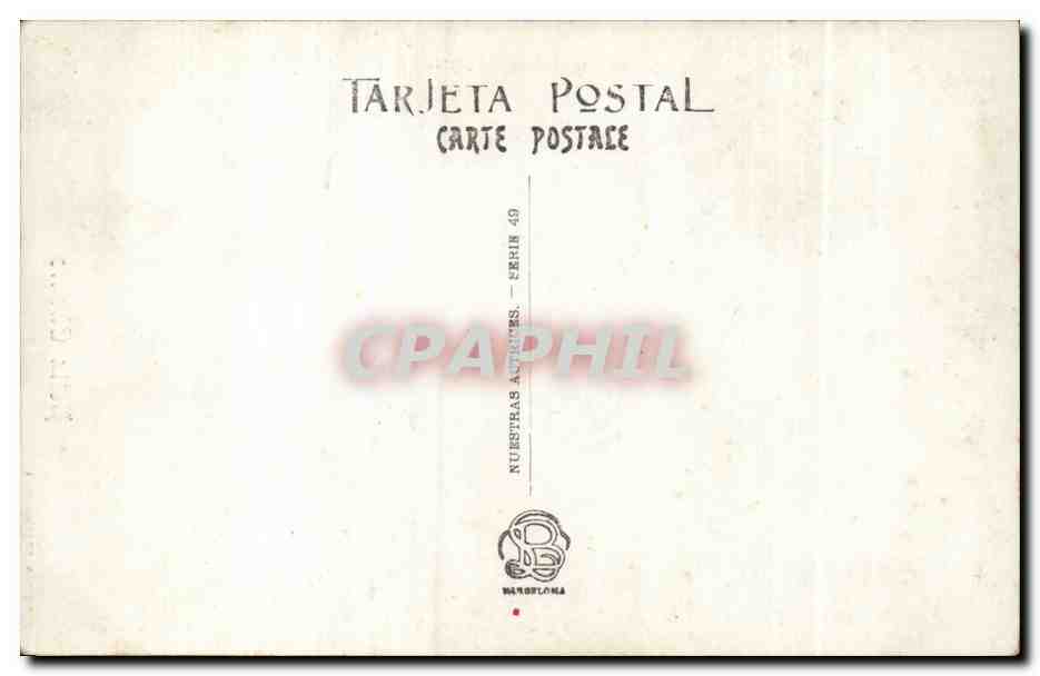 Fantaisie - Femme - Belle Chelito - Spanish Costome - Espana - CPA  — Rückseite