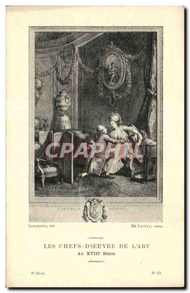Arts - Tableau - Les Chefs d'Oeuvres de l'Art - CPA 