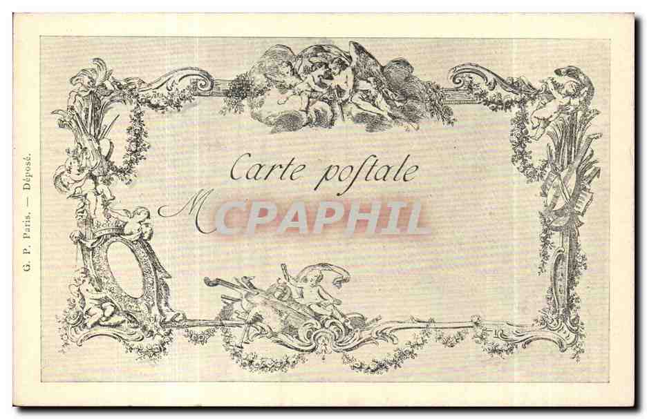 Arts - Tableau - Les Chefs d'Oeuvres de l'Art - CPA  — Rückseite