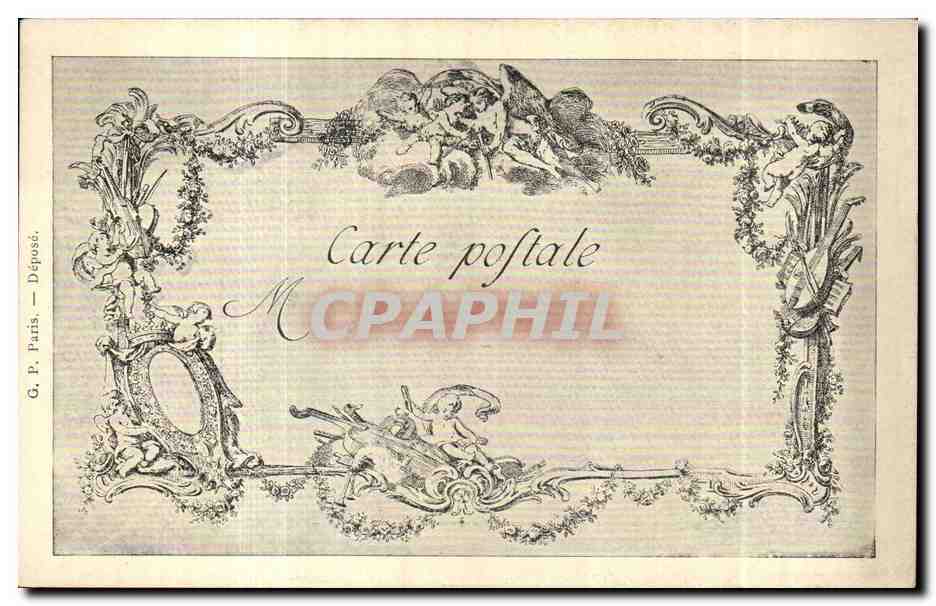Arts - Tableau - Les Chefs d'Oeuvres de l'Art au XVIII siecle - CPA  — Rückseite
