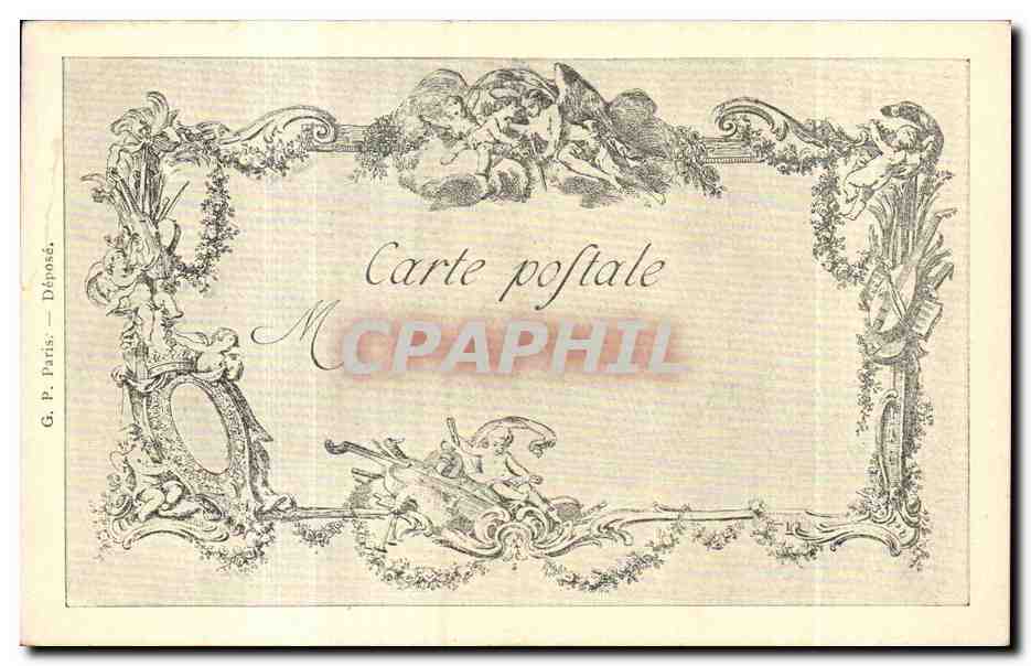 Arts - Tableau - Chefs d'Oeuvre de l'Art au XVIII siecle - CPA  — Verso