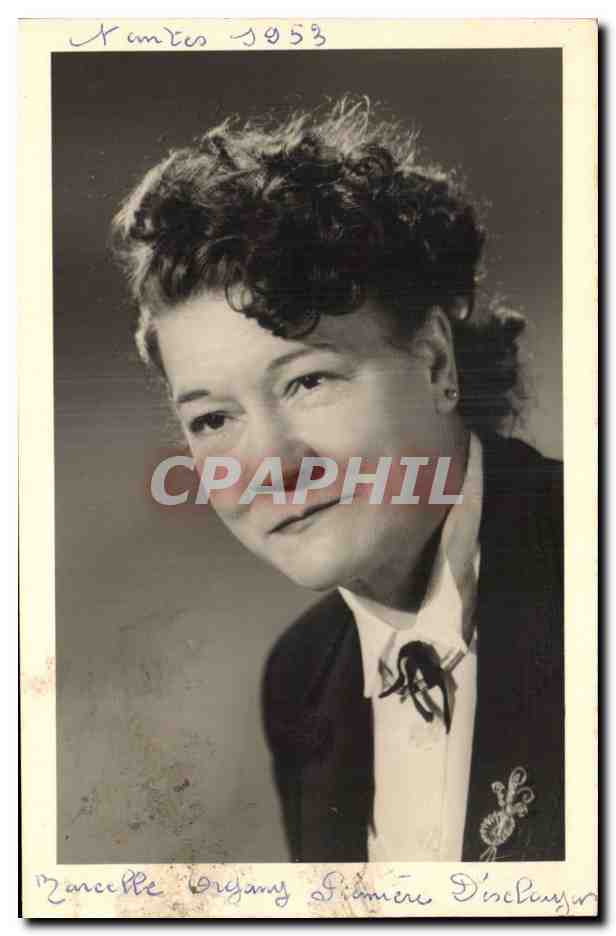 Marcelle Organy — Première D'Ischinger — photographie