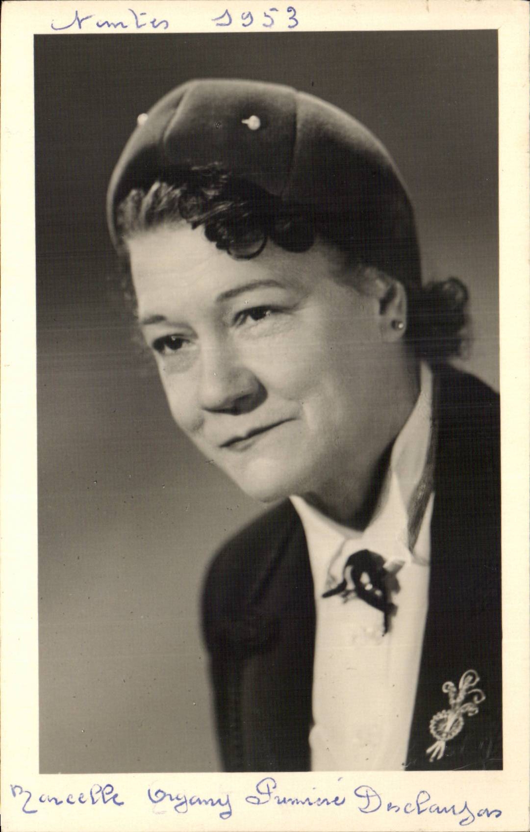 Ritratto di donna — 1953 — Marcelle Organy, Puminé Desbanges