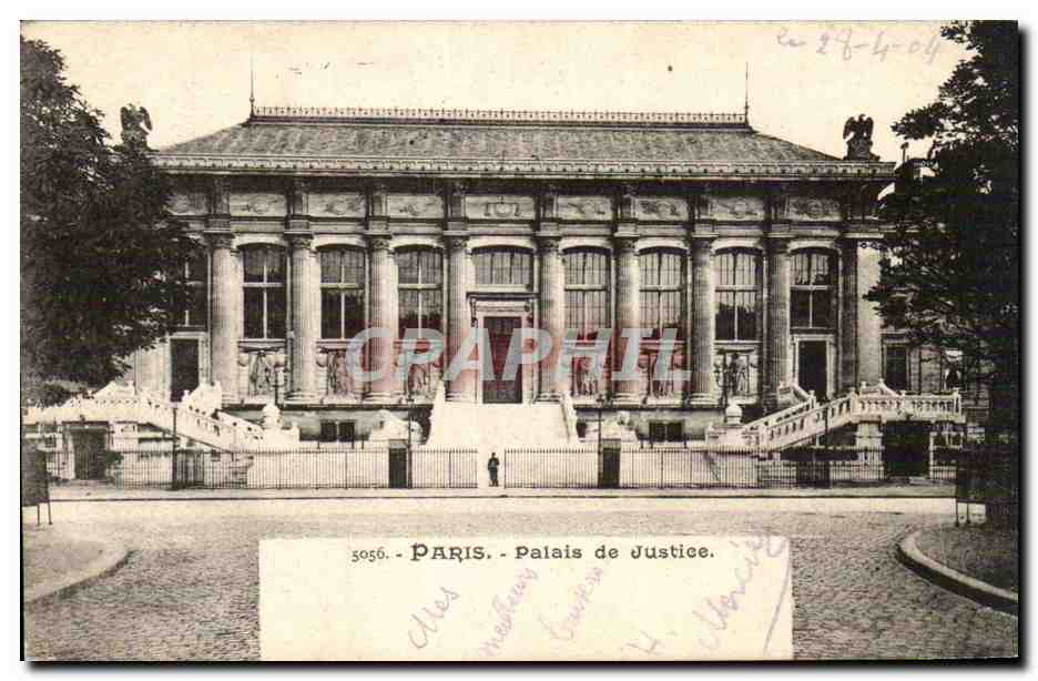 Paris - 1 - Palais de Justice - CPA 