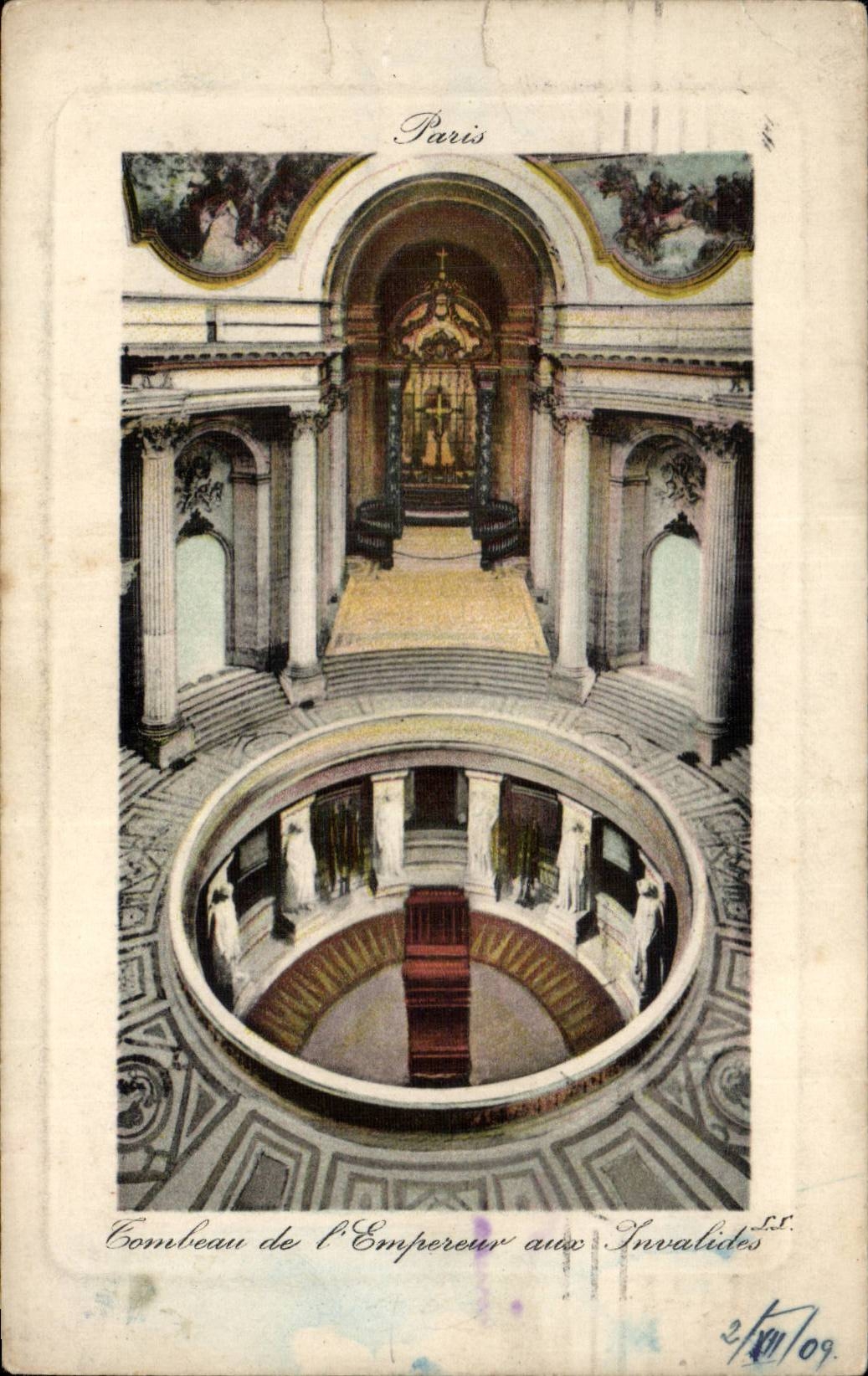 Paris - 7 - Les Invalides - Tombeau de Napoleon I CPA 