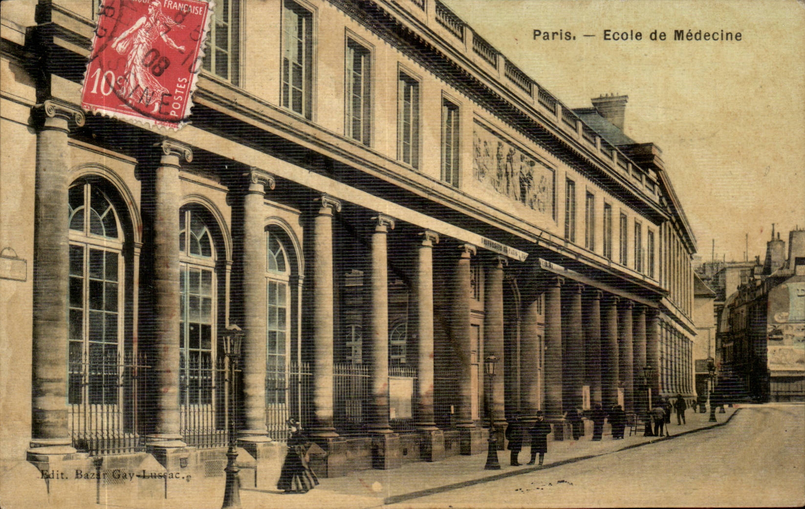 Paris - 6 - Ecole de Medecine - CPA 