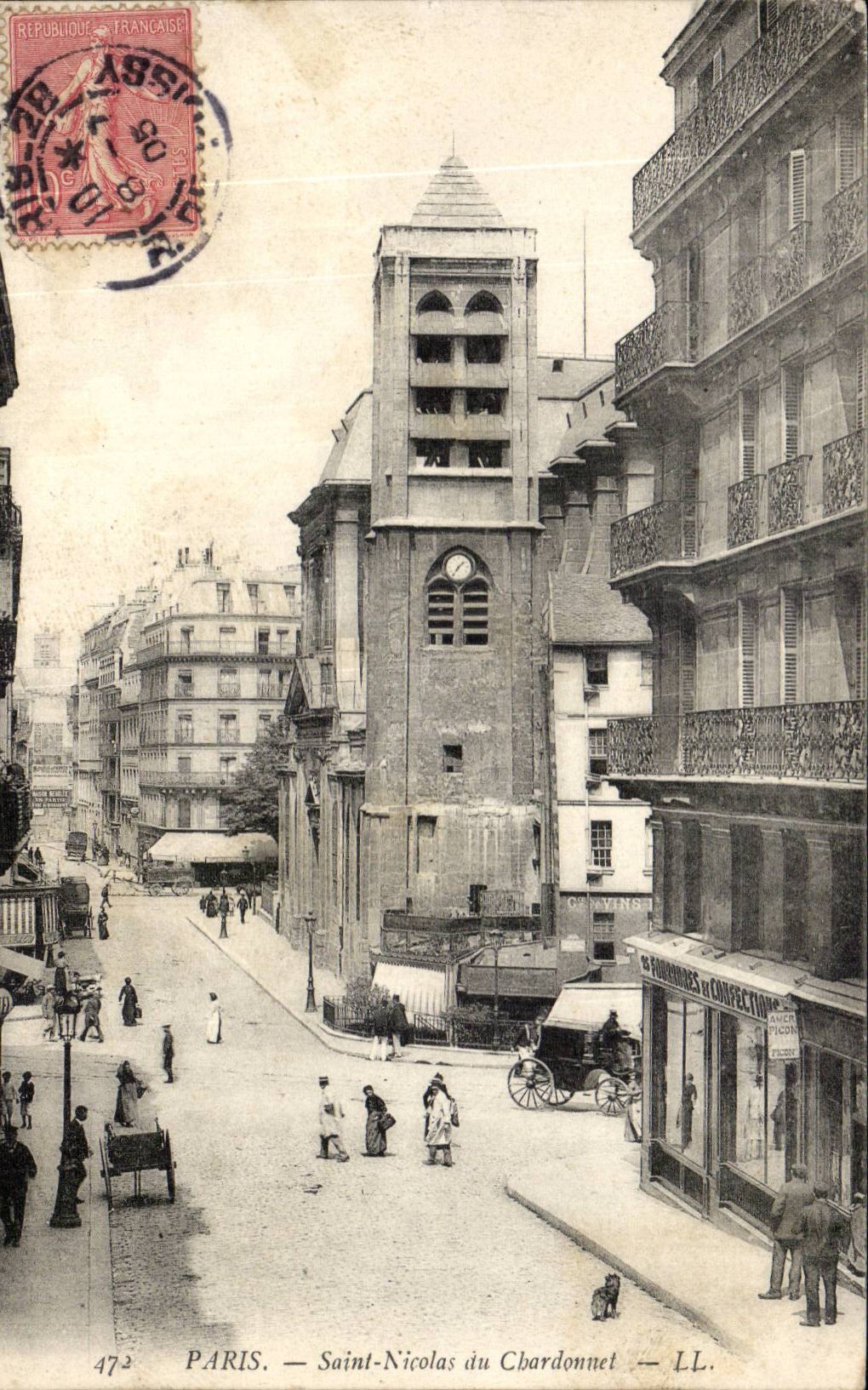 Parijs — Sint Nicolaas du Chardonnet — LL. n°472