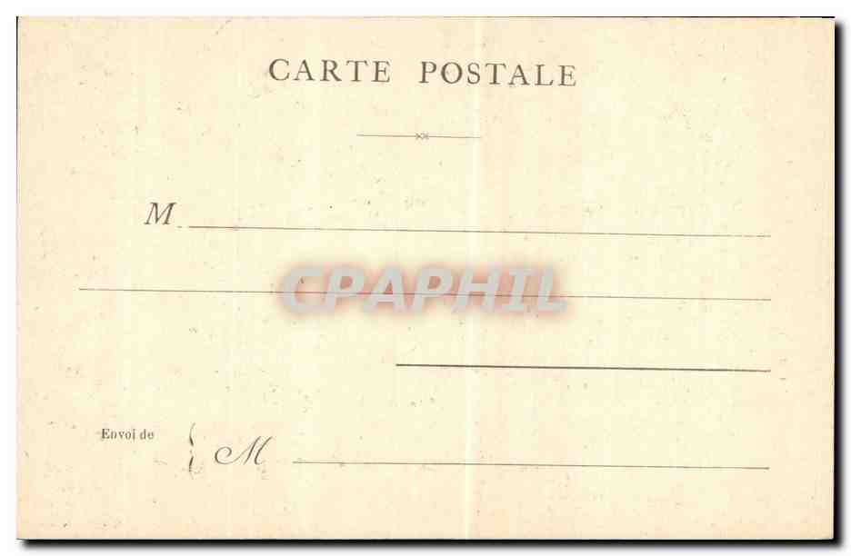 Paris - 6 - Eugene Delacroix - CPA  — Verso