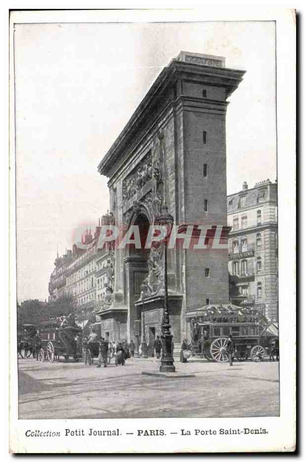 Paris - 10 - La Porte Saint Denis - Collection Petit Journal CPA 