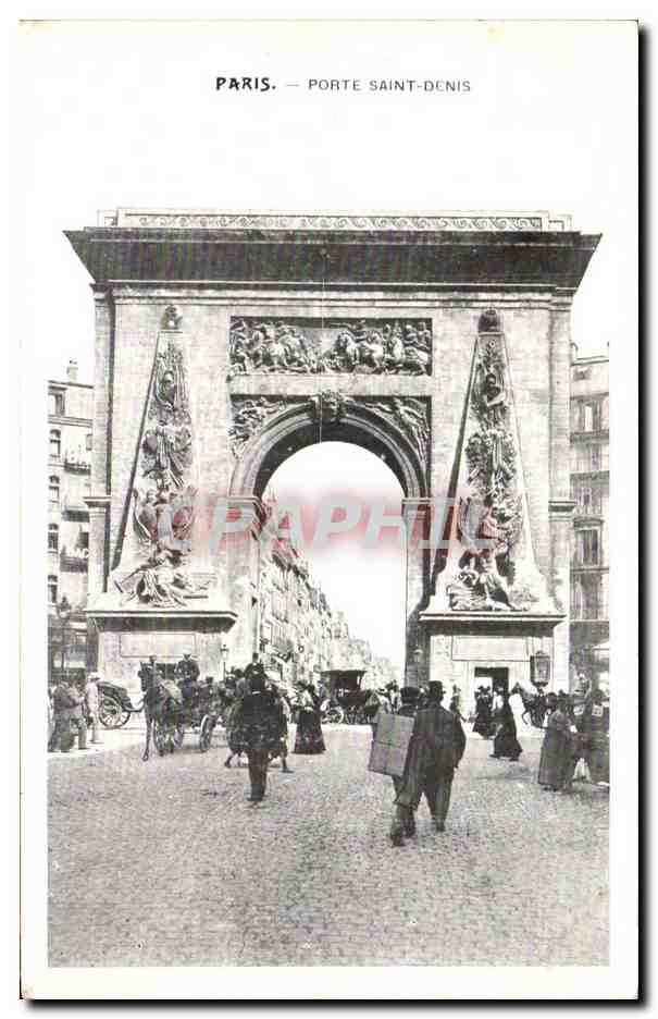 Paris - 10 - Porte Saint Denis CPA 