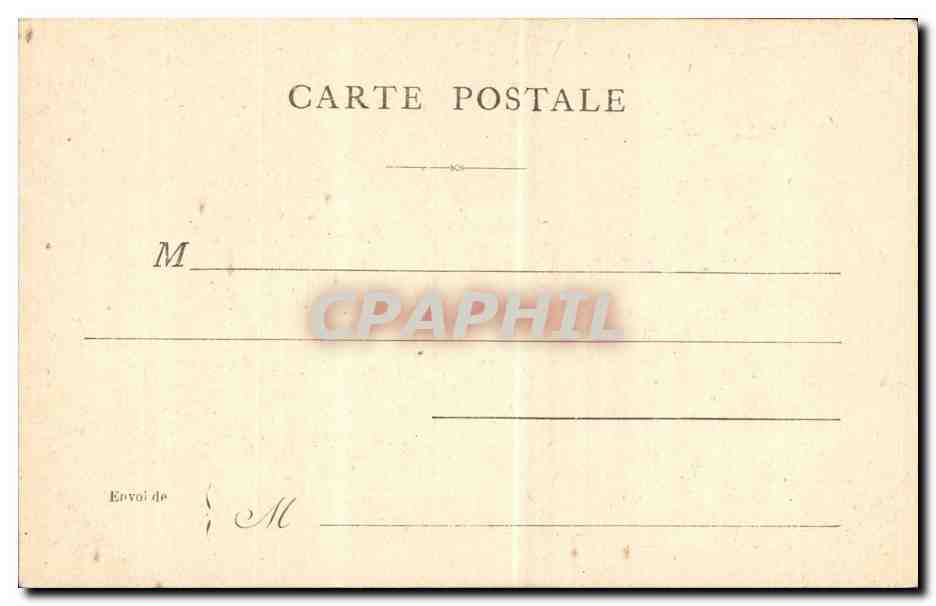 Paris - 10 - Porte Saint Denis CPA  — Verso
