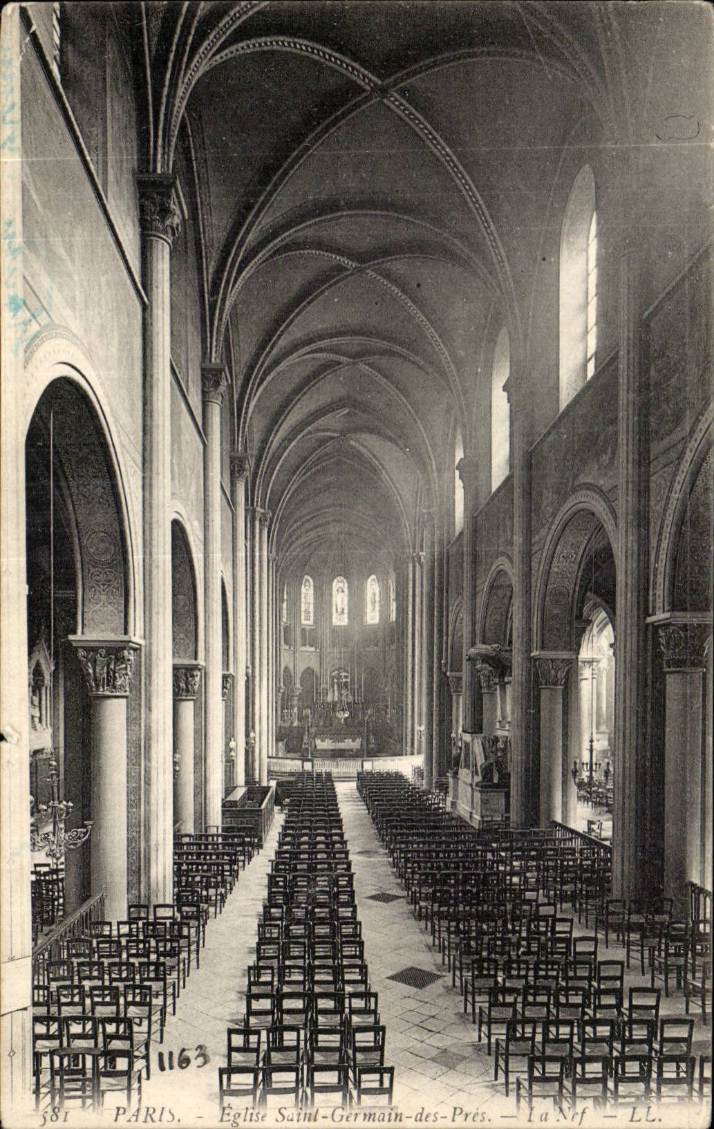Paris - 6 - Eglise Saint Germain des Pres - CPA 