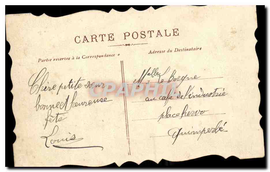 Violets — carte postale décorative — éditeur non identifié — Rückseite