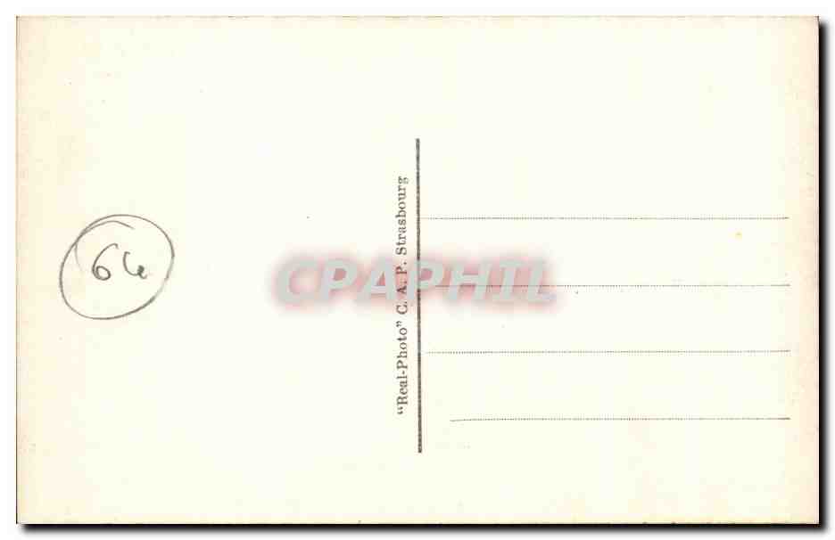Biarritz - Le Casino et la Grande Plage - CPA  — Verso