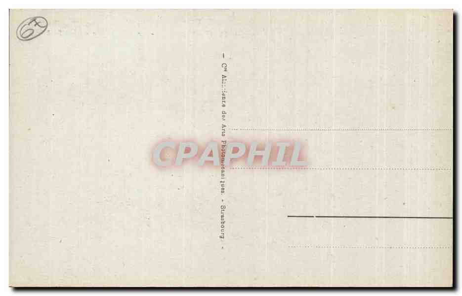 Strasbourg - La Cathédrale - Côté Sud — CPAPHIL n°31 — Verso