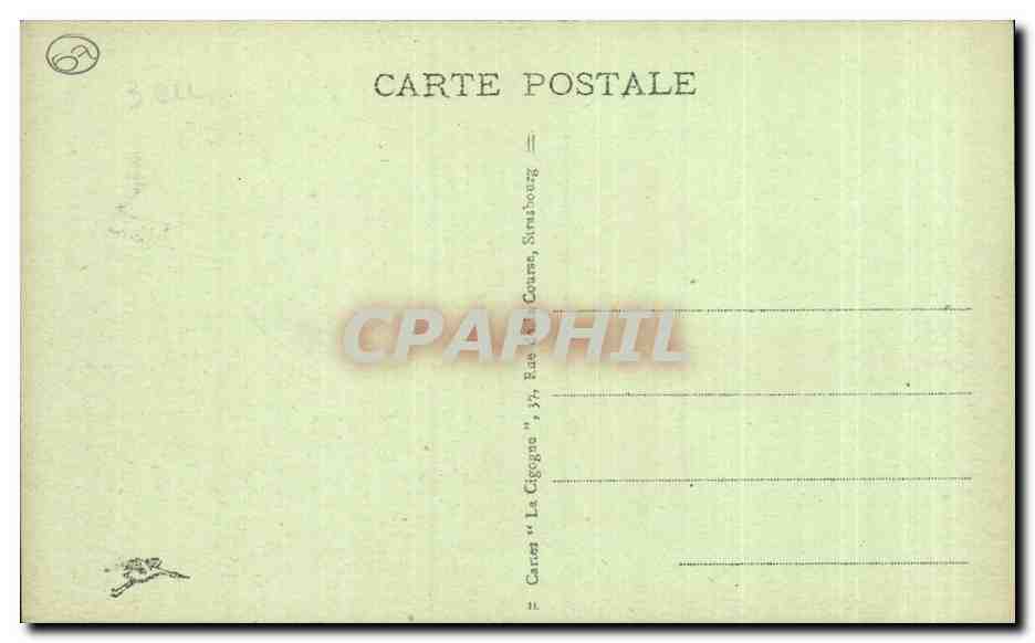 Strasbourg - Strassburg - La Place Kleber - CPA  — Verso