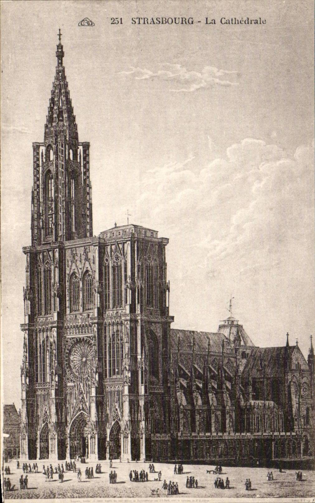 Strasbourg - Die Kathedrale — Ausgabe CPAPHIL n°251
