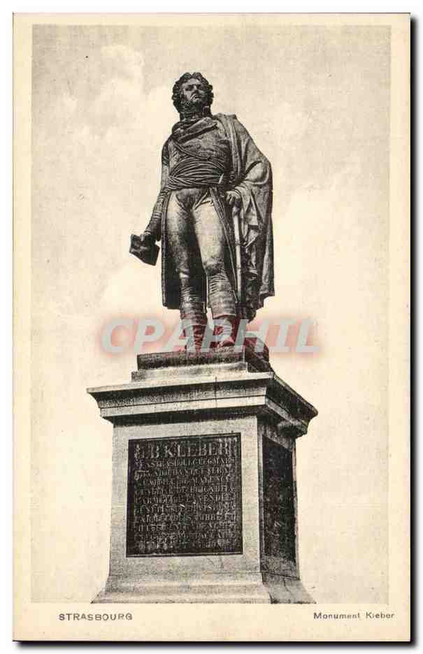 Strasbourg - Strassburg - Monument Kleber - CPA 