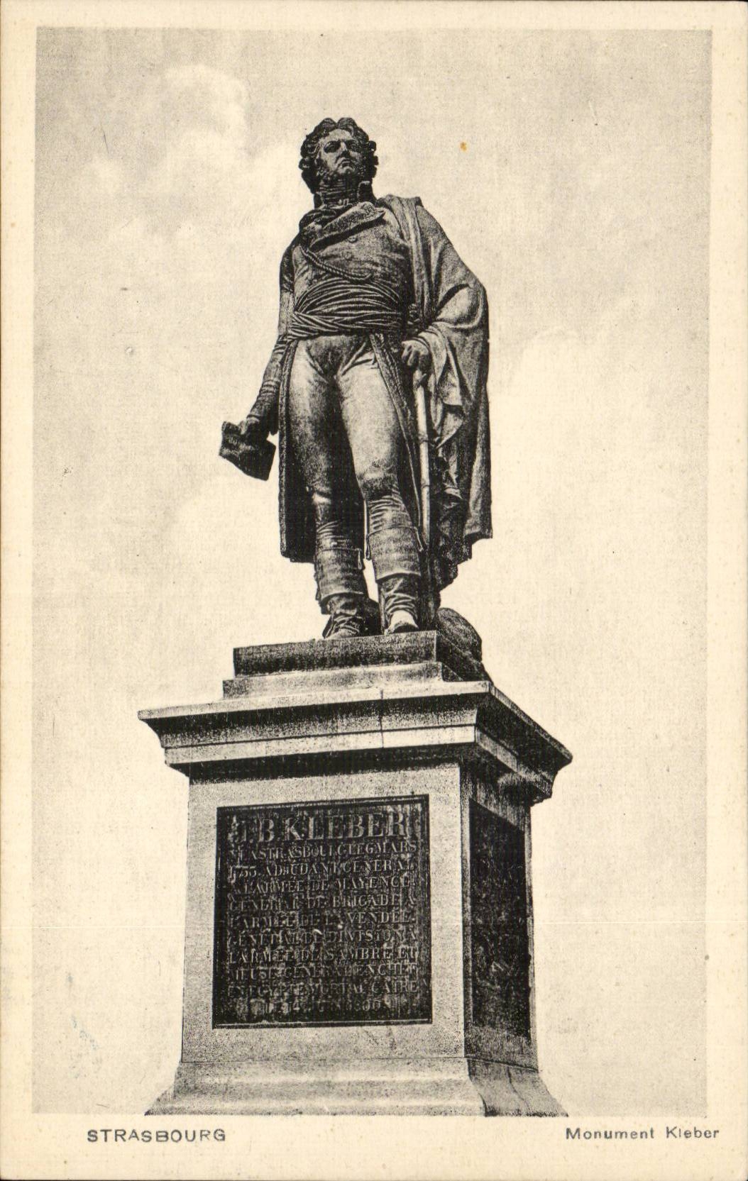 Strasbourg - Strassburg - Monument Kleber - CPA 