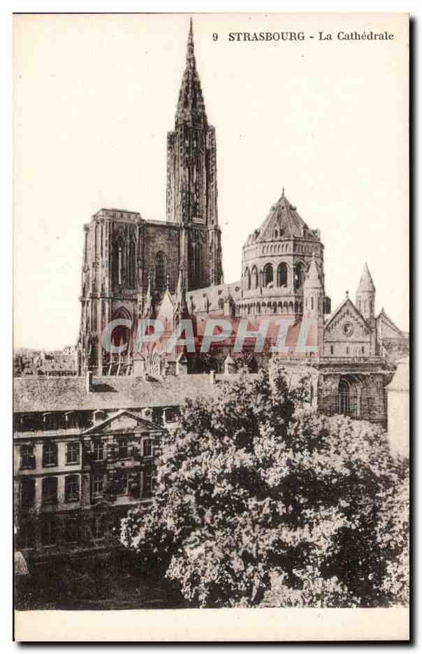 Straßburg - Die Kathedrale — CPAPHIL, n°9