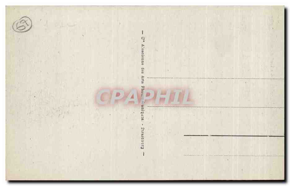 Strasbourg - Strassburg - La Cathedrale - CPA  — Verso