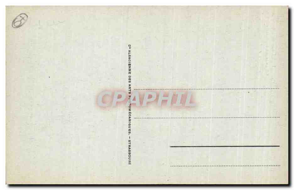 Strasbourg - Strassburg - La Tour de la Cathedrale en 1870 - CPA  — Verso