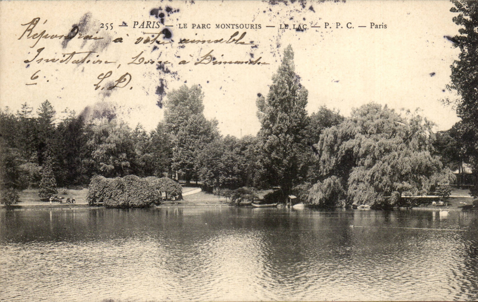 Paris CPA Parc Montsouris