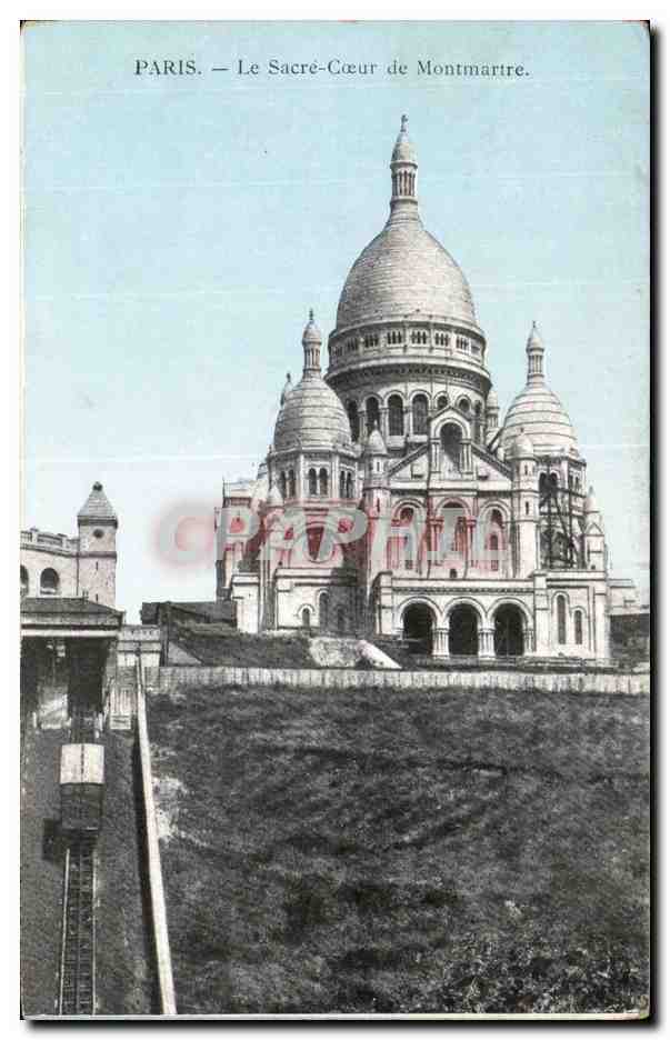Paris CPA SAcre Coeur de Montmartre
