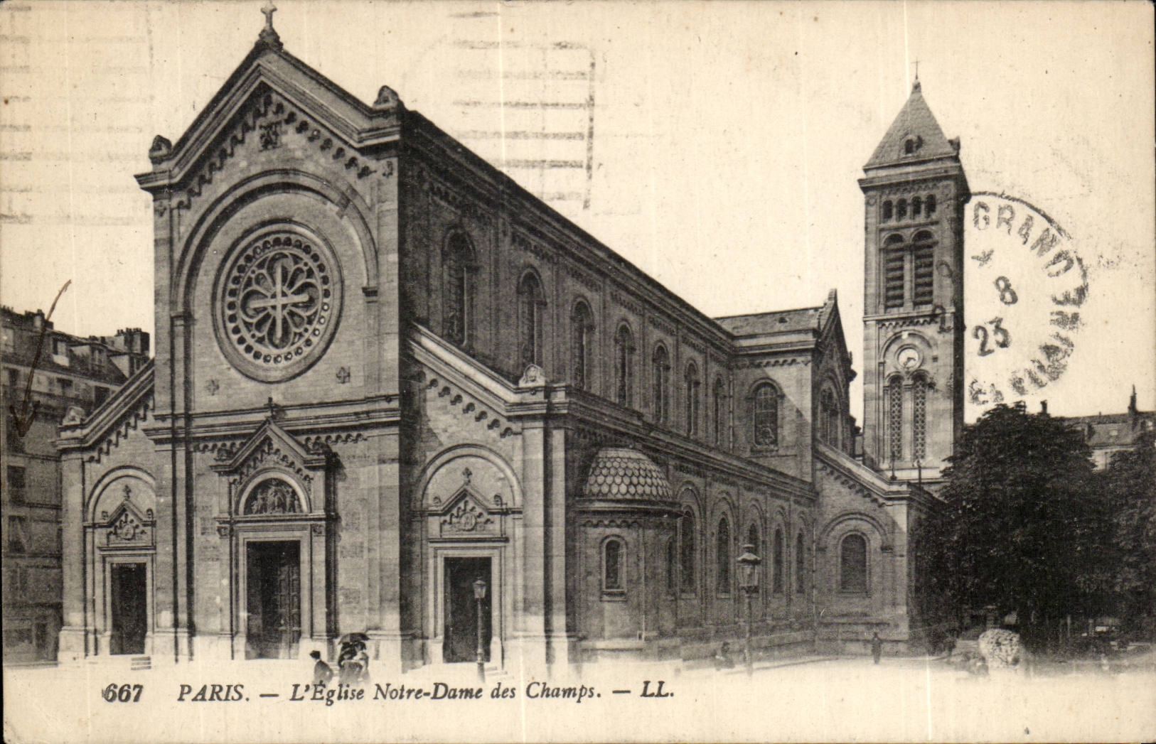 Paris CPA Eglise Notre Dame des Champs